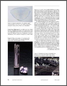 Gem News International: Zoisite from Afghanistan